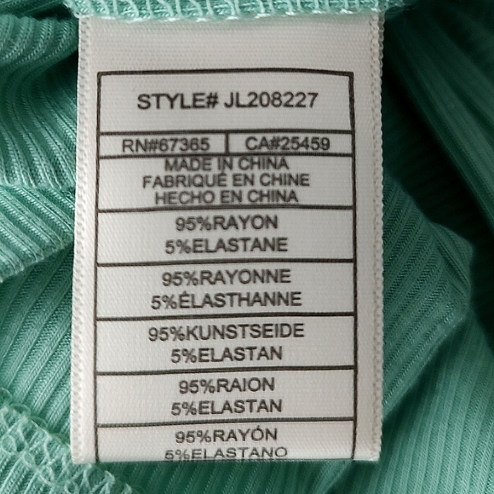 Betsey Johnson Short Sleeve Maxi Mint Dress - Picture 7 of 9
